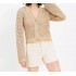 Chunky Mesh Stitch V-Neck Cardigan